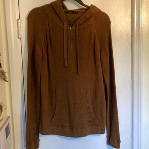 **New** PrAna Milani Hoodie Women’s Large, Rust Brown
